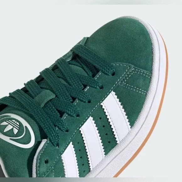 NWT Adidas Campus 00s Dark Green Sneakers J Size 5.5 W7 - Picture 10 of 16